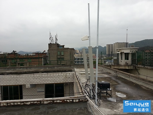 阿拉山口某看守所大功率手机信号屏蔽器（白噪声）案例